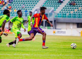 GPL: Hearts held at Legon as Bechem United frustrate Phobians in goalless stalemate