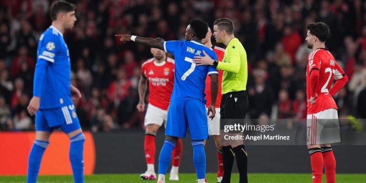 Vinícius Júnior takes aim at racist ‘cowards’ after Benfica’s defeat by Real Madrid