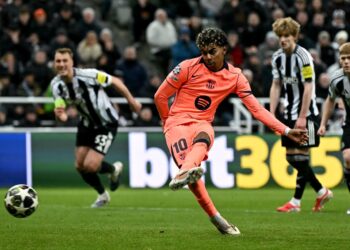 UCL: Late Yamal penalty rescues Barcelona in 1-1 draw at Newcastle