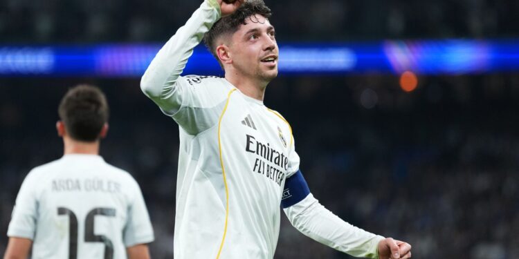 UCL: Valverde hat-trick powers Real Madrid to 3–0 win over Man City