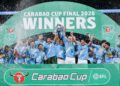 Antoine Semenyo wins first major trophy as Manchester City defeat Arsenal in Carabao Cup Final