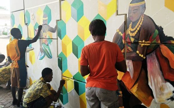 SHS Visual Arts students beautify Kumasi