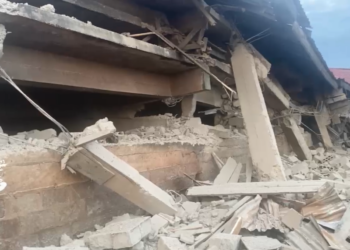 Storey building collapses in Accra New Town, people feared trapped
