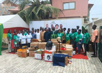 Lawyer James Enu donates tools and equipment to support National Apprenticeship Program