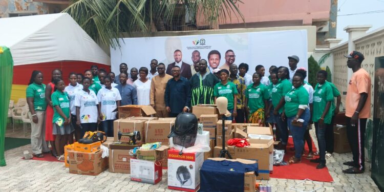 Lawyer James Enu donates tools and equipment to support National Apprenticeship Program