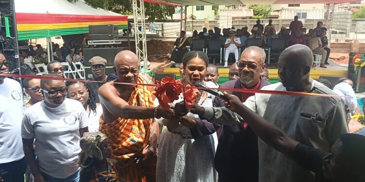 Tema Mayor Ebi Bright commissions renovated TMA Day Care, honours aircraft incident victims