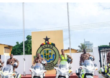 Prison officers undergo motorbike training to boost operational efficiency