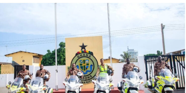 Prison officers undergo motorbike training to boost operational efficiency