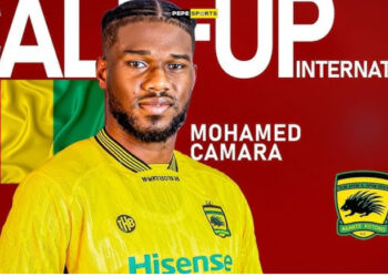 Kotoko goalkeeper Camara hit with five-match ban, GH¢20k fine over referee assault