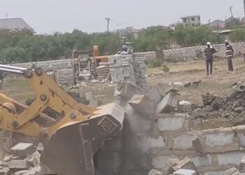 REGSEC, Tema West Assembly begin demolition at Sakumo Ramsar site