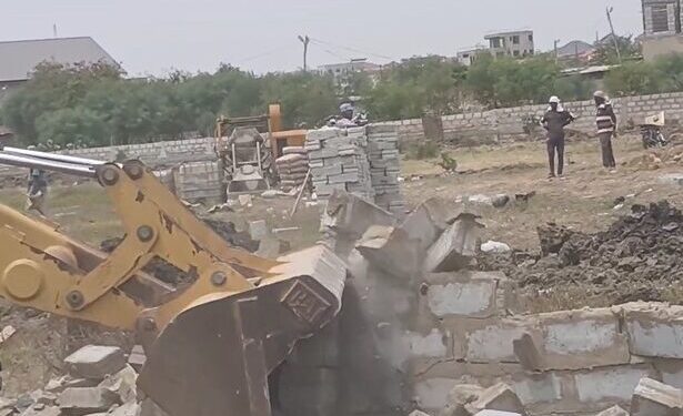 REGSEC, Tema West Assembly begin demolition at Sakumo Ramsar site