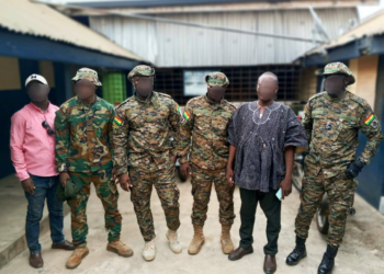 Police arrest six for allegedly impersonating Security Operatives in Agona Swedru