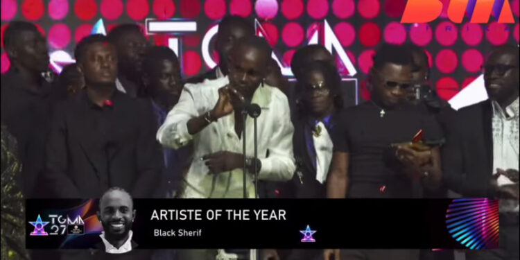 Black Sherif crowned TGMA artiste of the Year