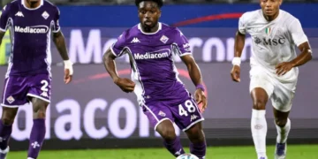 Fiorentina terminate Tariq Lamptey’s contract after just 25 minutes of action