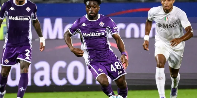 Fiorentina terminate Tariq Lamptey’s contract after just 25 minutes of action