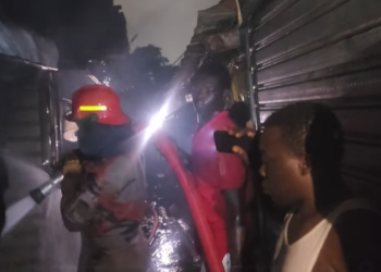 Fire outbreak ravages parts of Nima Market