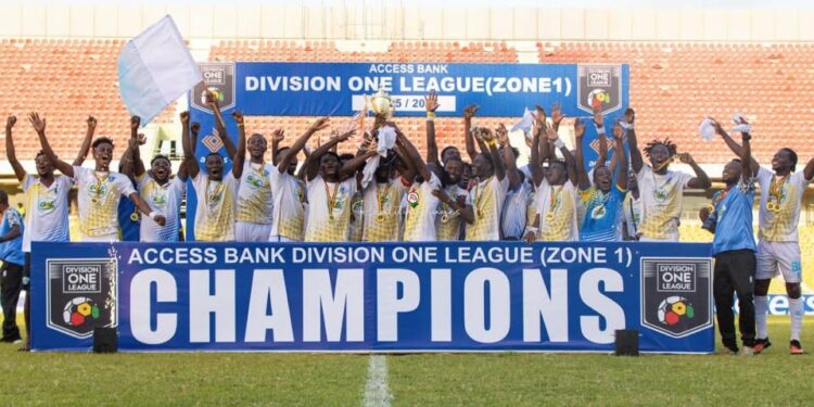 Debibi United secure historic Ghana Premier League promotion after victory over Tamale City