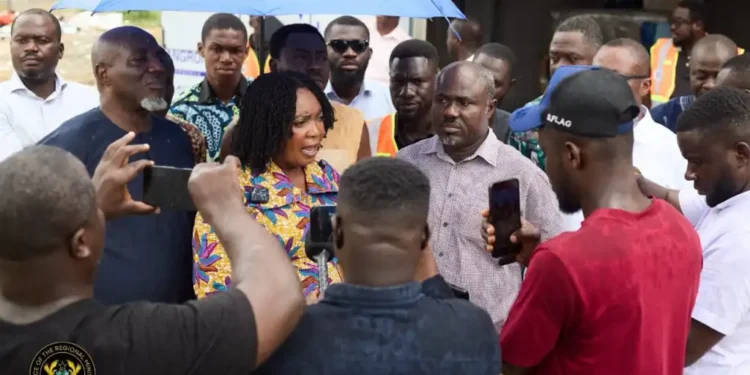 Eastern Regional Minister halts China mall construction in Koforidua