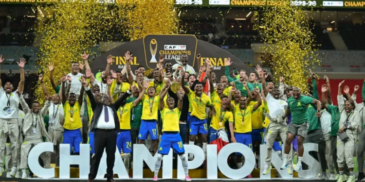 Mamelodi Sundowns win CAF Champions League after defeating FAR Rabat 2-1 on aggregate
