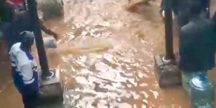 Flooding turns Sekondi Prison cells into pools of water as ageing drainage system fails
