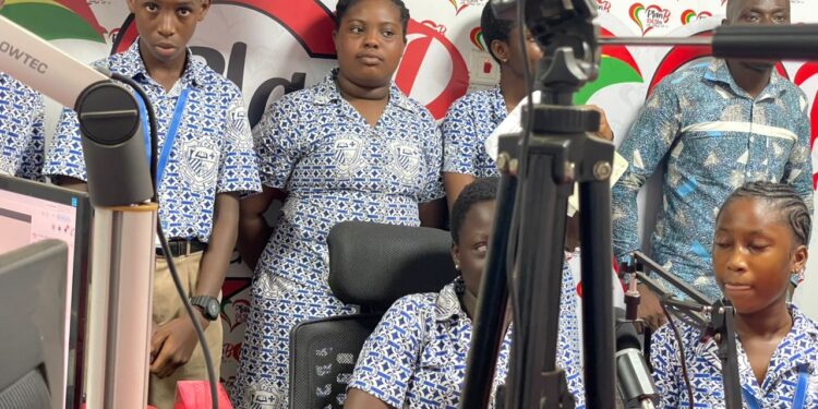 Tema pupils engage in civic education dialogue on safe and responsible internet use