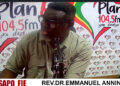 Wickedness begins in the heart” – Rev. Dr. Emmanuel Anning warns against hidden evil