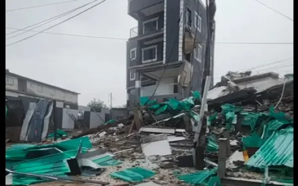 One dead, several rescued after building collapse in Accra’s North Industrial area