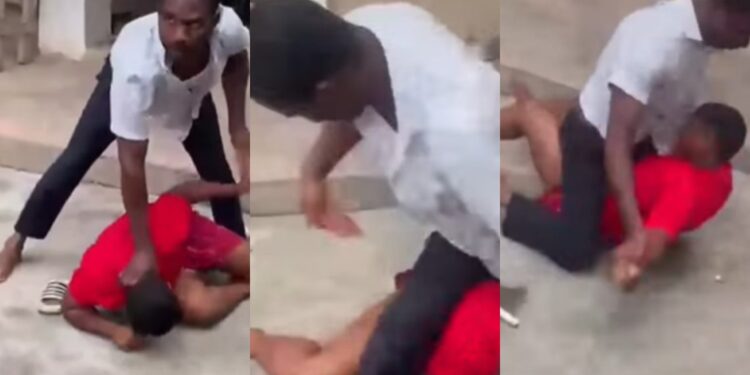 Nyinahini: Teacher in viral video assaulting female student at Catholic SHS arrested