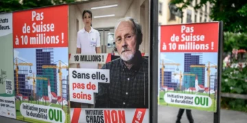 Switzerland votes on right-wing bid to cap country’s population