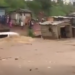 STC bus swept away by floodwaters at Achimota–Abofu