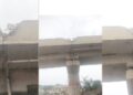 Dangerous structural defects on Mallam interchange