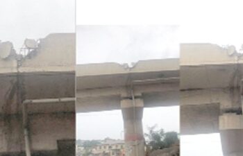 Dangerous structural defects on Mallam interchange