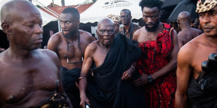 Otumfuo destools Kenyase No. 2 Paramount Chief over Asante customs violations