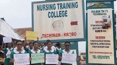 Nursing Training College, Techiman Krobo temporarily closed over unrest