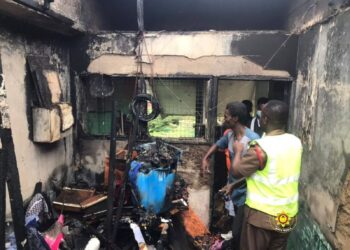 GNFS contain fire at Adonten SHS, prevent major damage