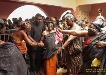Nana Ama Bonsu I officially unveiled as new Asantehemaa