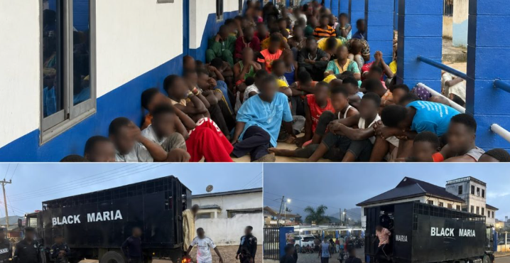Police arrest 258 over violent disturbances at Nsawam-Adoagyiri