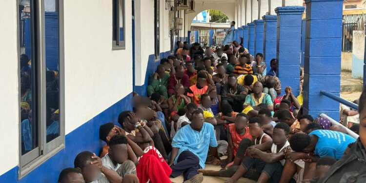 Police arrest 258 suspects over violent disturbances at Nsawam-Adoagyiri