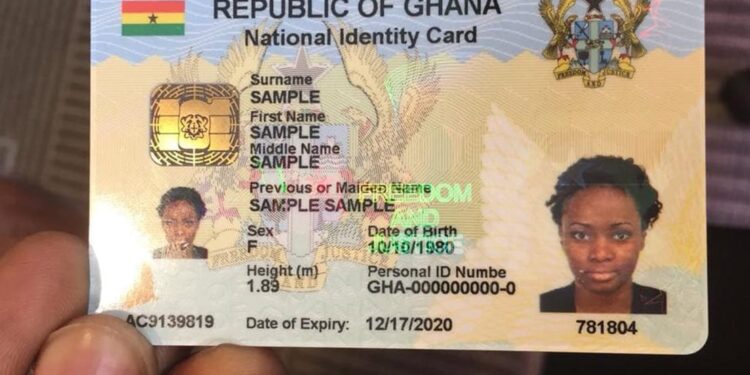 NIA announces mandatory biometric verification for Ghana card transactions