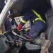 GNFS rescues trapped mate in Techiman road crash