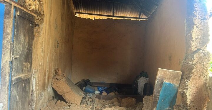 C/R: Woman killed, husband paralyzed after building collapses at Agona Nyakrom