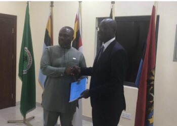 Ato Forson hands over Defence Ministry to Kenneth Gilbert Adjei