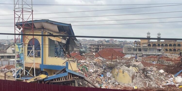 Asokore Mampong: bank pulled down for 24-hour market as Assembly faces legal questions