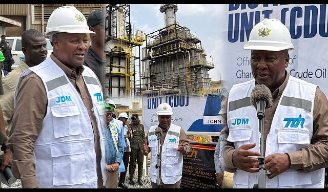 Mahama directs TOR to develop expansion plan for 100,000 barrels per day
