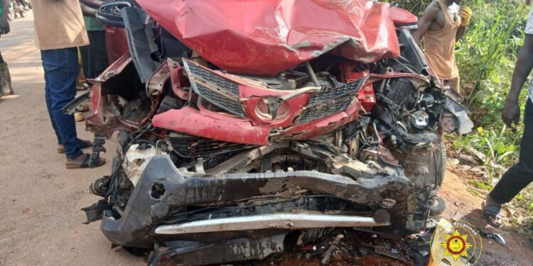 Three killed in fatal crash on Kyebi–Asikam road