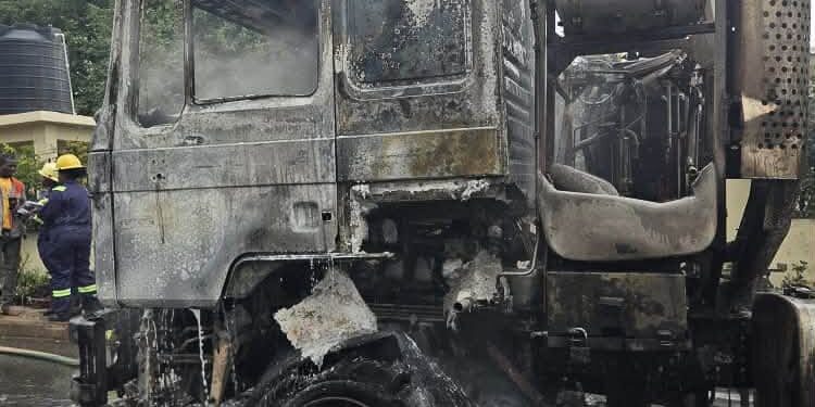 VIP bus crashes at Fise as trailer bursts into flames at McCarthy Hill