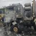 VIP bus crashes at Fise as trailer bursts into flames at McCarthy Hill