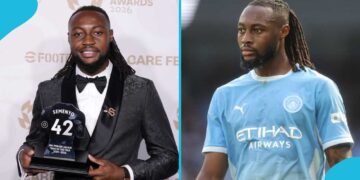 Antoine Semenyo makes history as first Ghanaian named in PFA Team of the Year