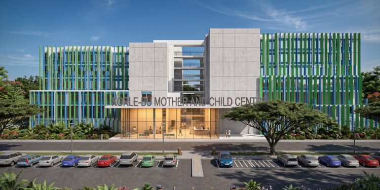 Mahama government begins work on 400-bed Mother and Child Block at Korle Bu