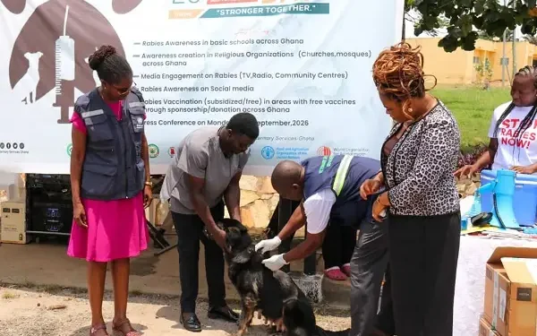 MoFA begins free mass rabies vaccination campaign nationwide